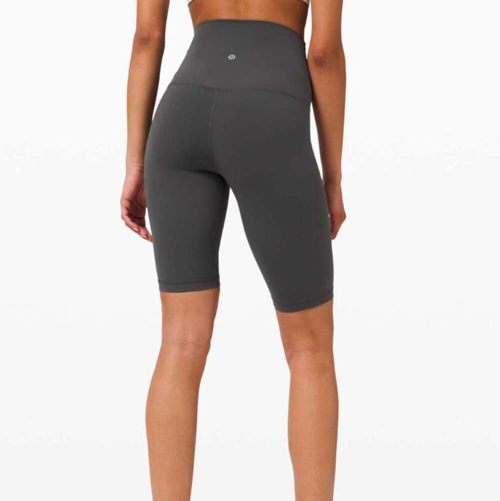 Lululemon Align Super High Rise Short *10" Graphite Grey Size 10